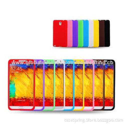 TPU Mobile Phone Cases for Samsung Galaxy Note II/3, Soft, Durable and Easy to Put on